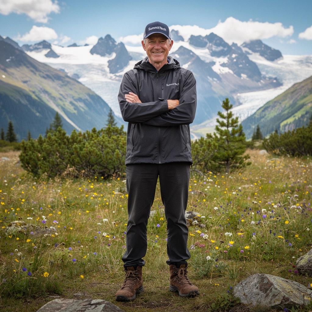 Дикие животные на альпийских лугах, свободно гуляющие среди цветов.